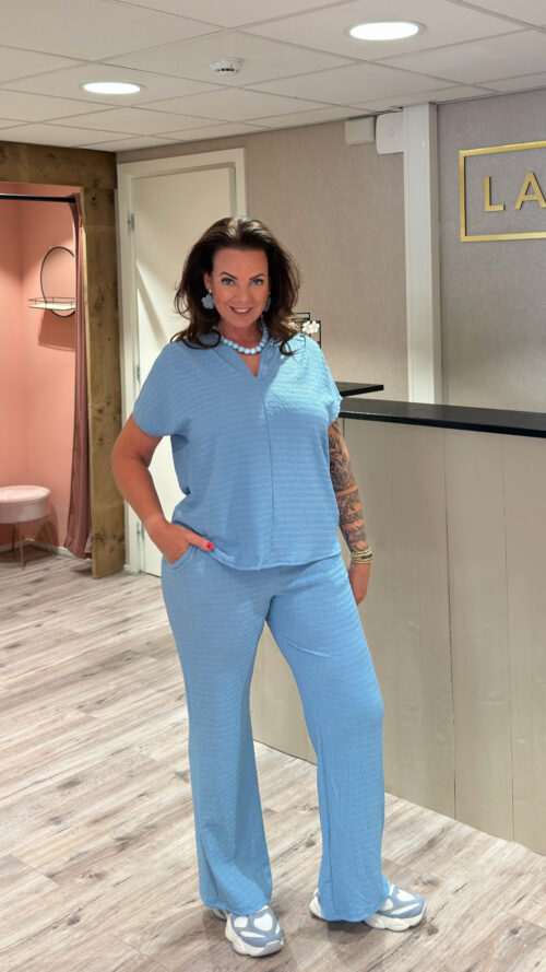 2 delig set Liv Blue azzurro 2 delig set Label-L