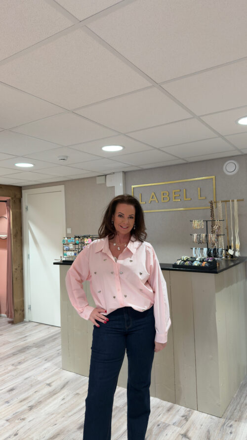 Blouse hartjes roze Label-L-Blouses