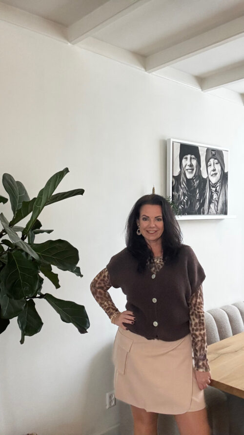 Cargo rokje Bella Beige azzurro-rokken Label-L