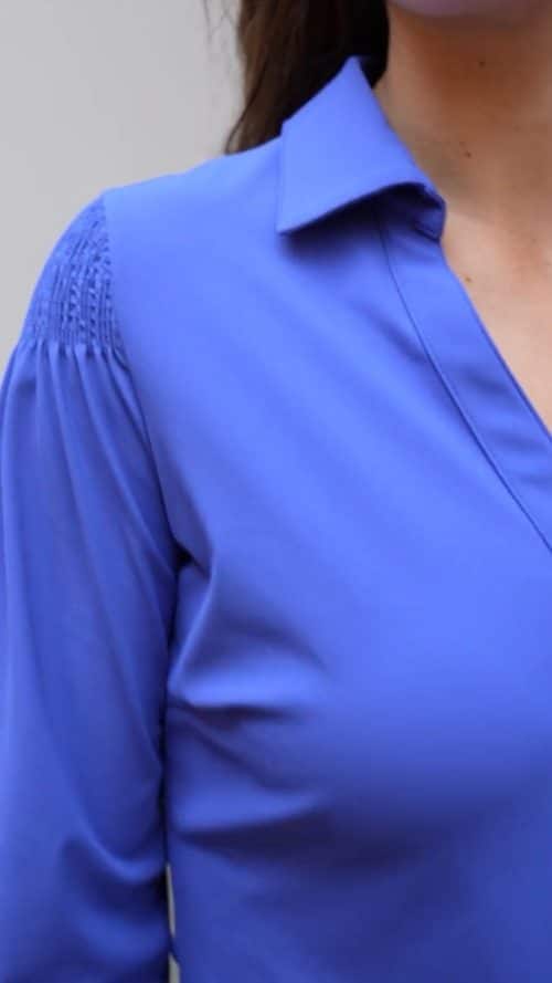 Ilja blouse cobalt Aime Balance -blouses Label-L 1