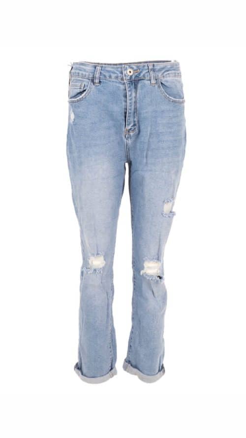 Jeans destroy Anna Azzurro-broeken Label-L