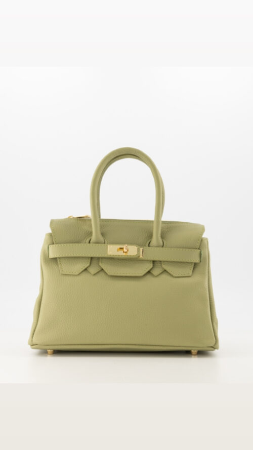 Tas birdie small moss green teatro-tassen Label-L