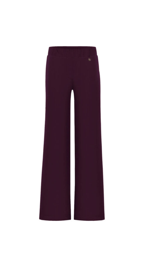 Travel broek Mirte deep purple triple nine-broeken Label-L